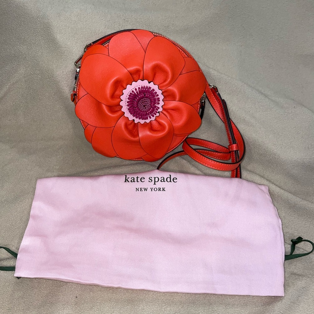 Kate Spade 3D Flower Pedal Bag
